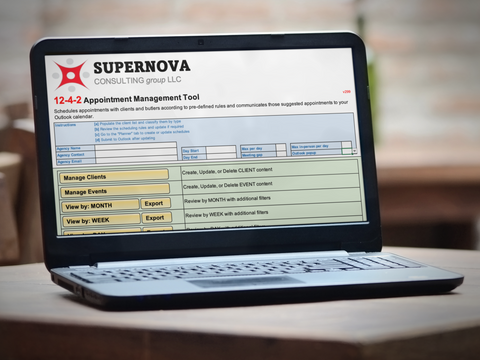 Supernova Scheduling Tool for Windows V300